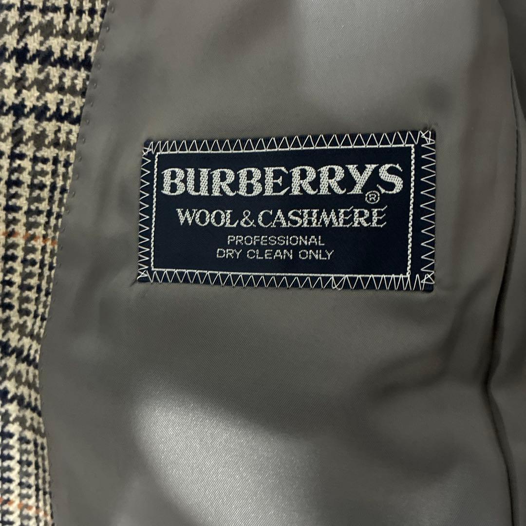 【超美品/希少/カシミヤ混】BURBERRYS テーラードジャケット