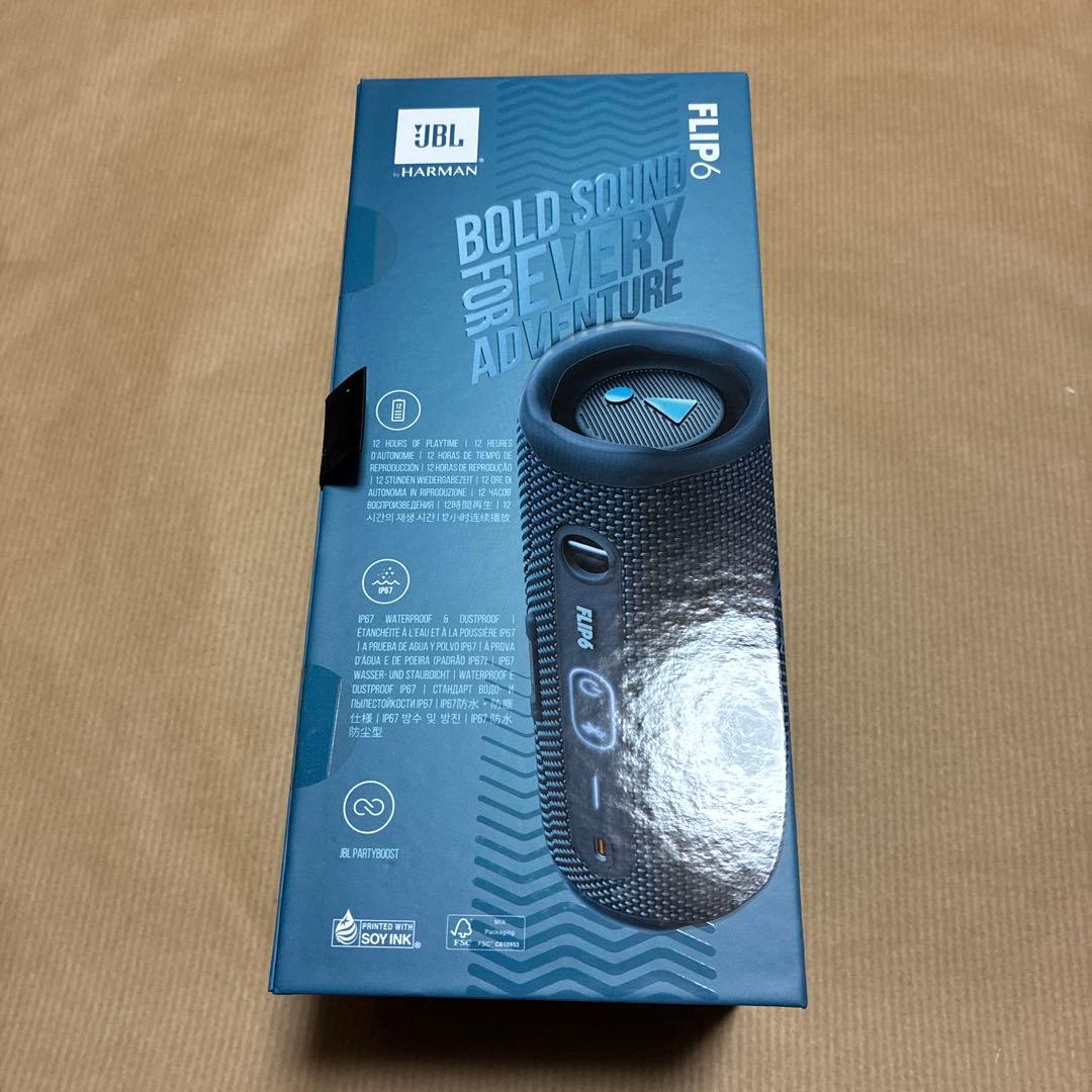 JBL FLIP6 スピーカー ブルー BLUE