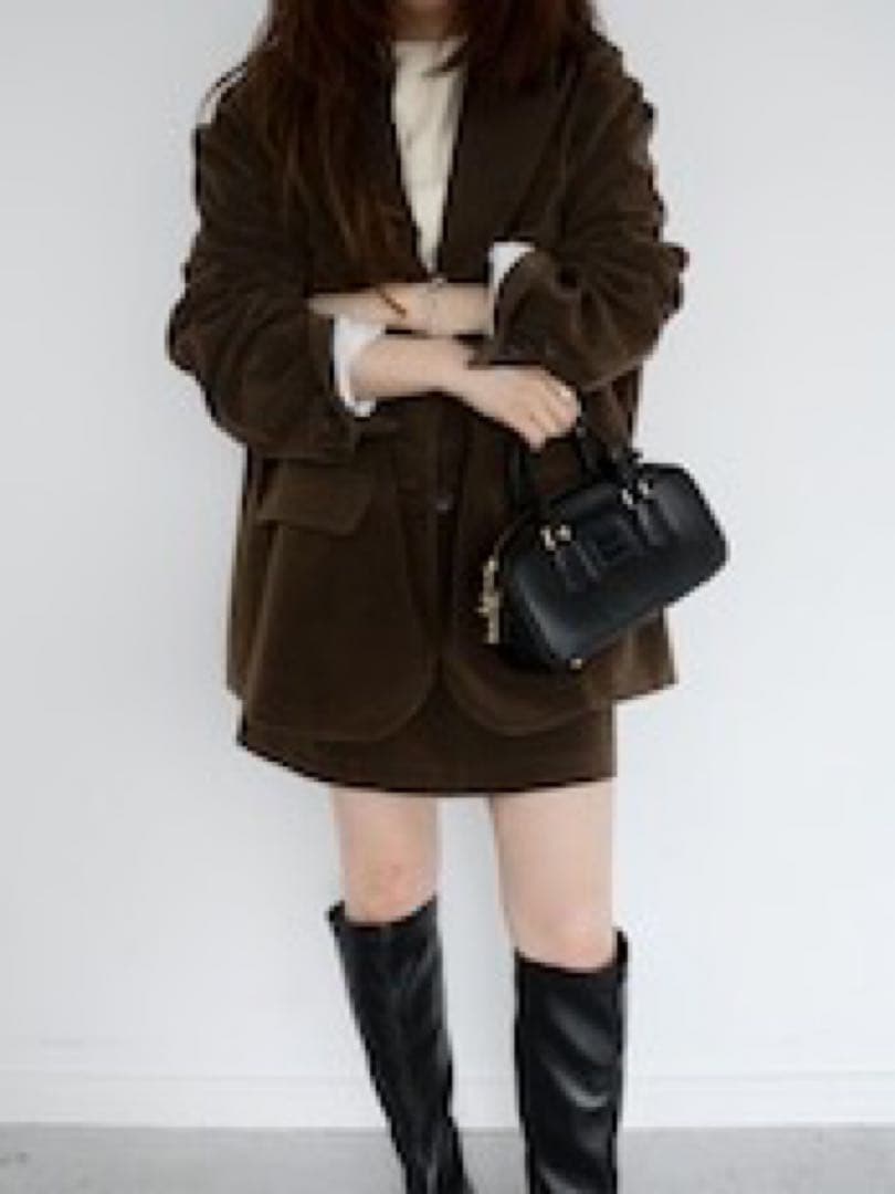 katrin tokyoスエードダッドジャケットsuede dad jacket