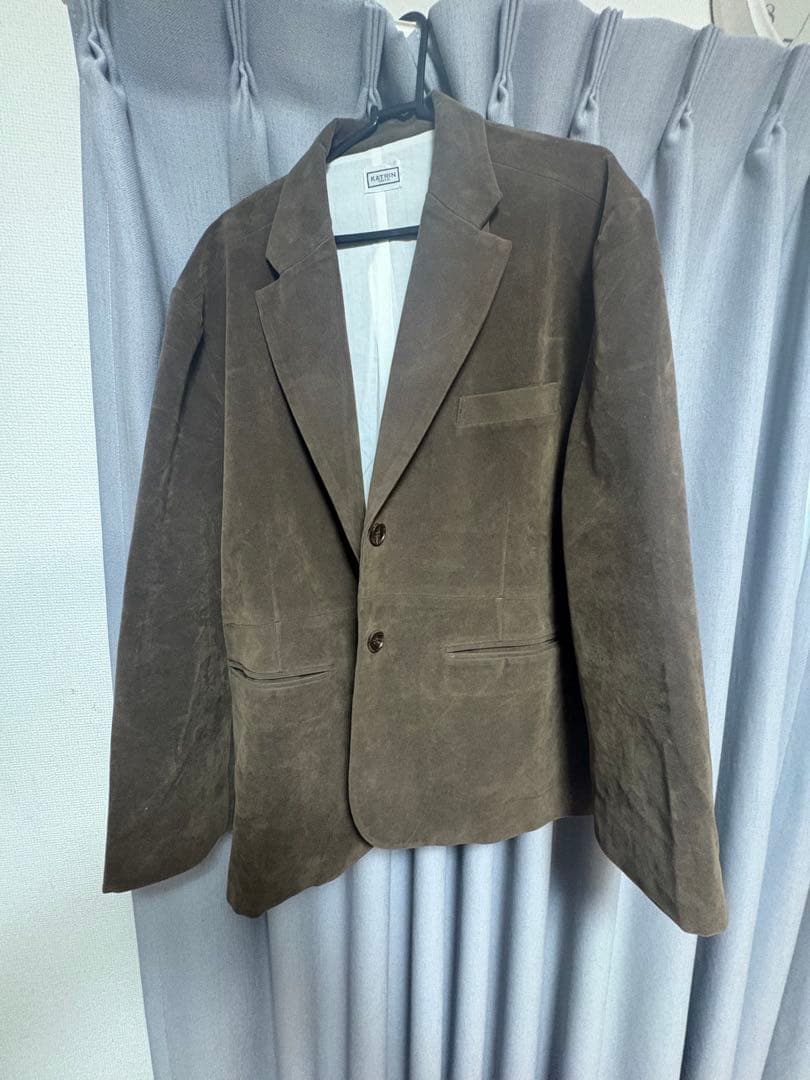 katrin tokyoスエードダッドジャケットsuede dad jacket