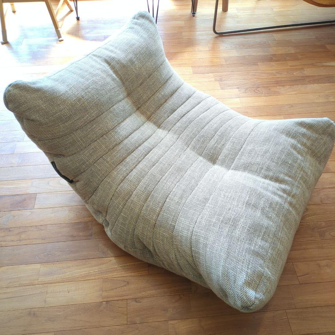 ambient lounge アクスティック シングルソファ ベージュ
