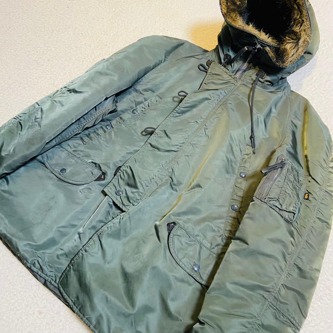 【美品】ALPHA INDUSTRIES N-3B USA製