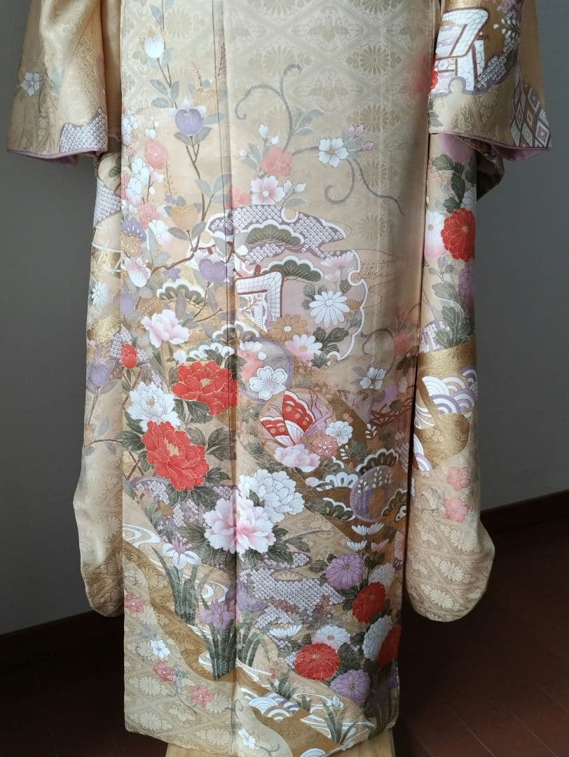 限定セール　1/22（木）まで！438.振袖7点セット 正絹　フルセット　成人式