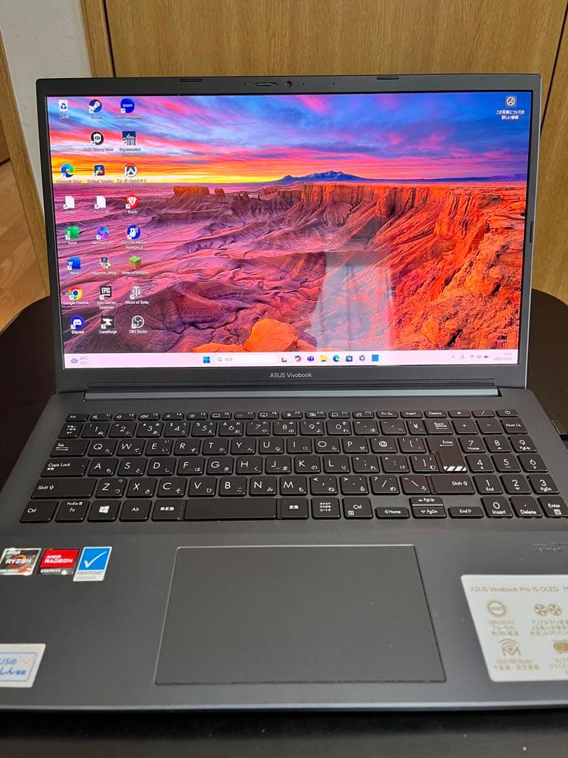 Windowsノート本体 ASUS Vivobook Pro 15 OLED Ryzen 7