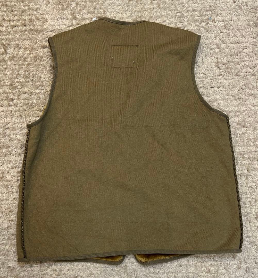 サニーサイドアップ ✕ バブアー リメイク ボア ライナーベスト