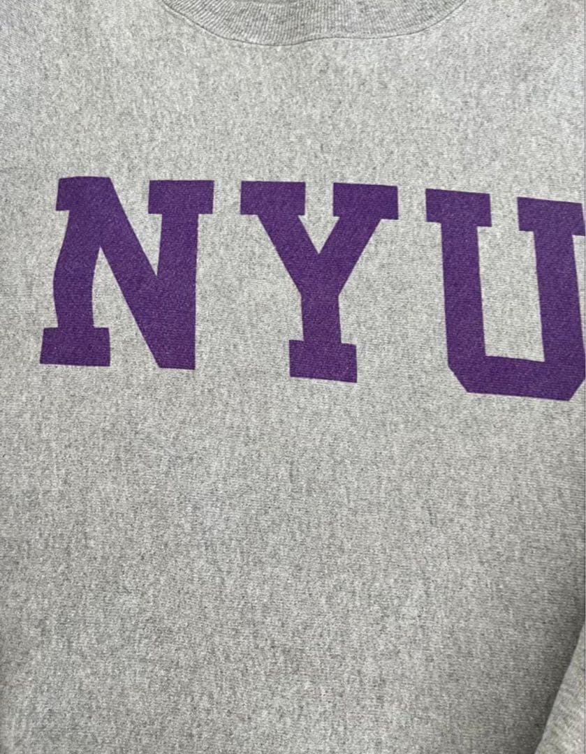 ほうじ茶 Champion NYU リバースウィーブ 赤タグ USA製