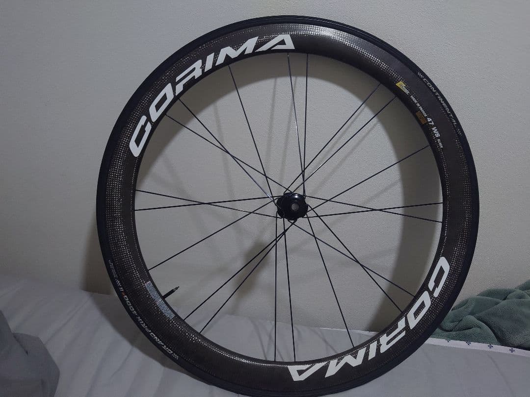 CORIMA ws 47 Black フロント チューブラー 美品