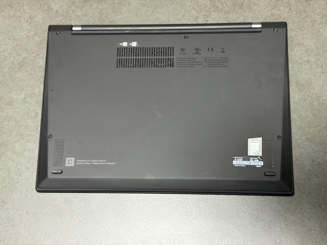 Windowsノート本体 ThinkPad X1 Carbon Gen9 i5 16GB SSD1TB