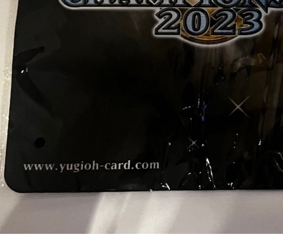 遊戯王wcs2023世界大会　プレイマット 珍しいチャンピオン賞品
