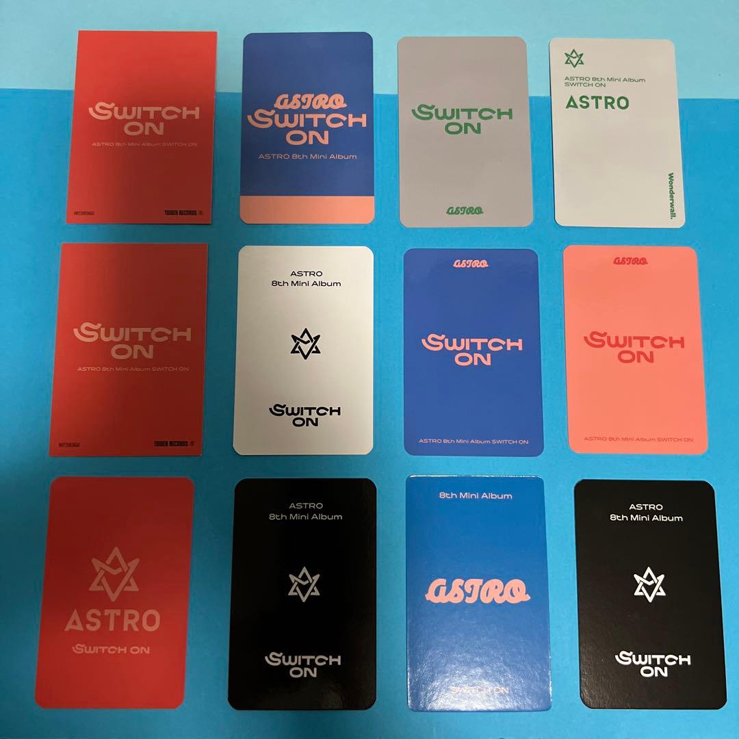 ASTRO★SWITCH ON★ウヌ★ヨントン★トレカセット