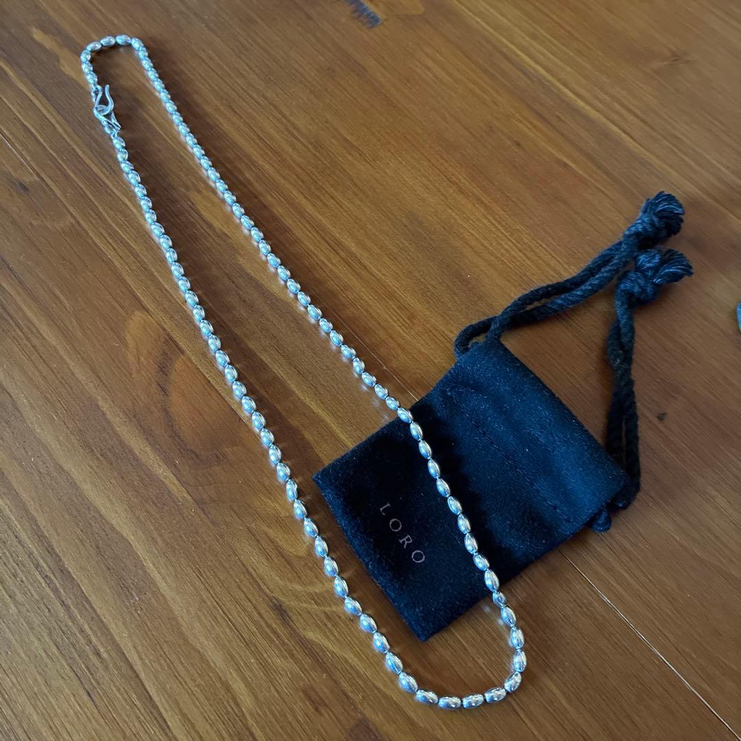 LORO★P necklace 01 50㎝　シルバー