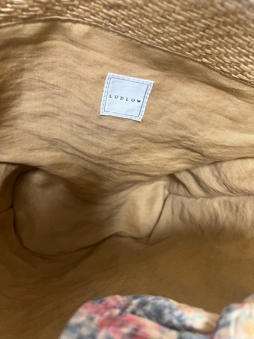 最終値下げ　新品未使用　LUDLOW Bigpocket Basket tote