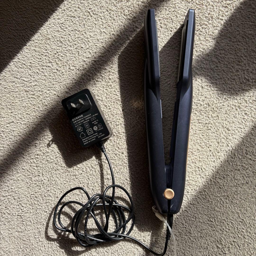 ヤーマン 超音波トリートメント ナイトリペアアイロン ネイビー YJHB4L