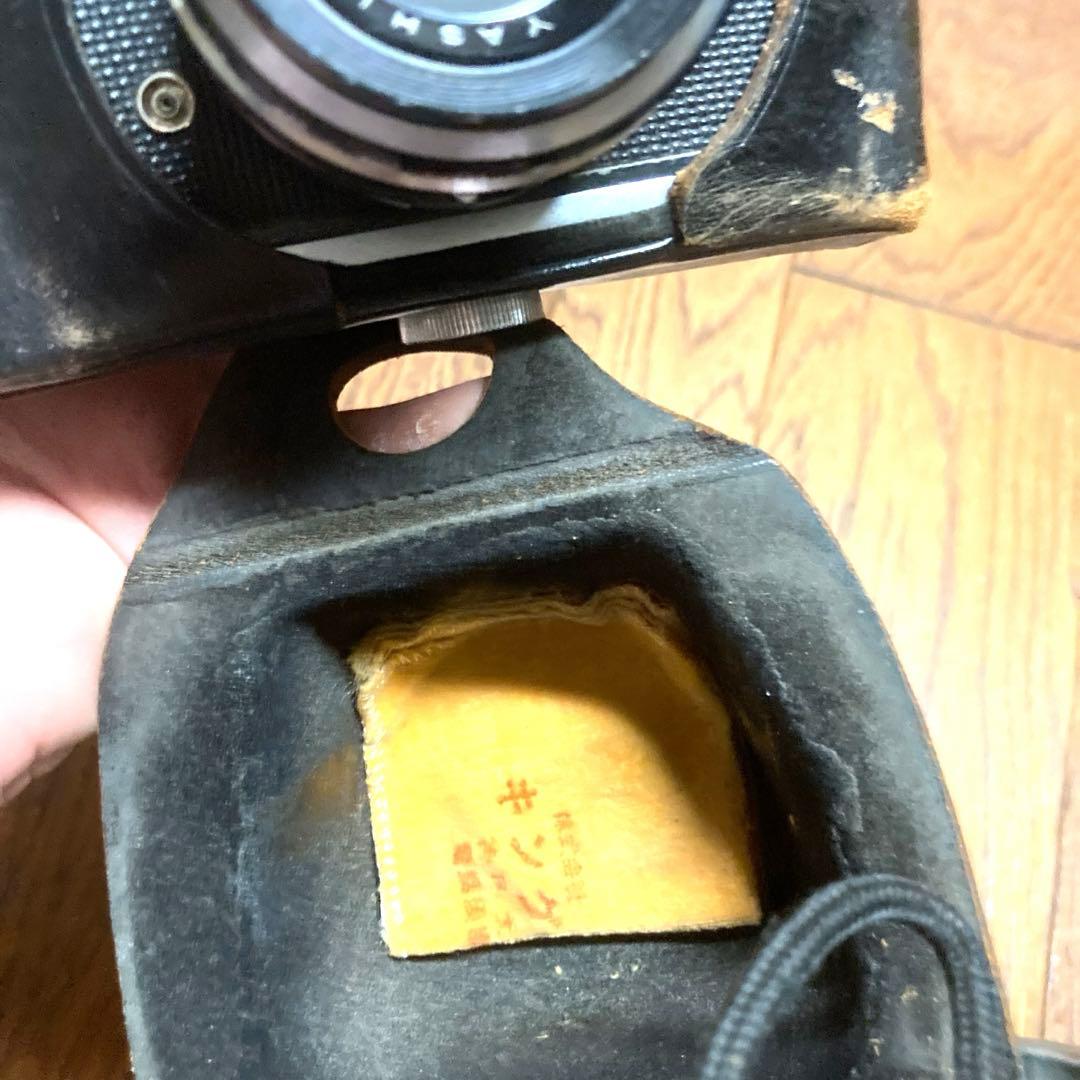 革ケース付　昭和フィルムカメラ　YASHICA