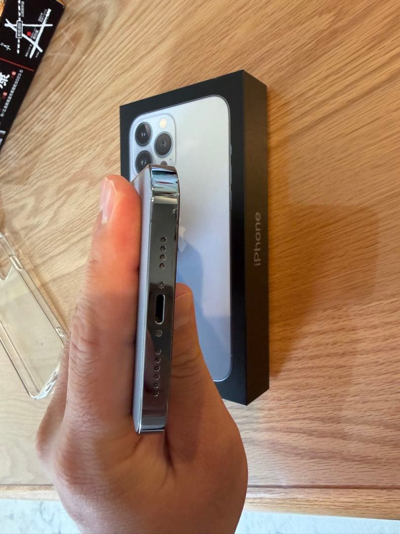 最終値下げ　iPhone13 pro max 128gb シエラブルー