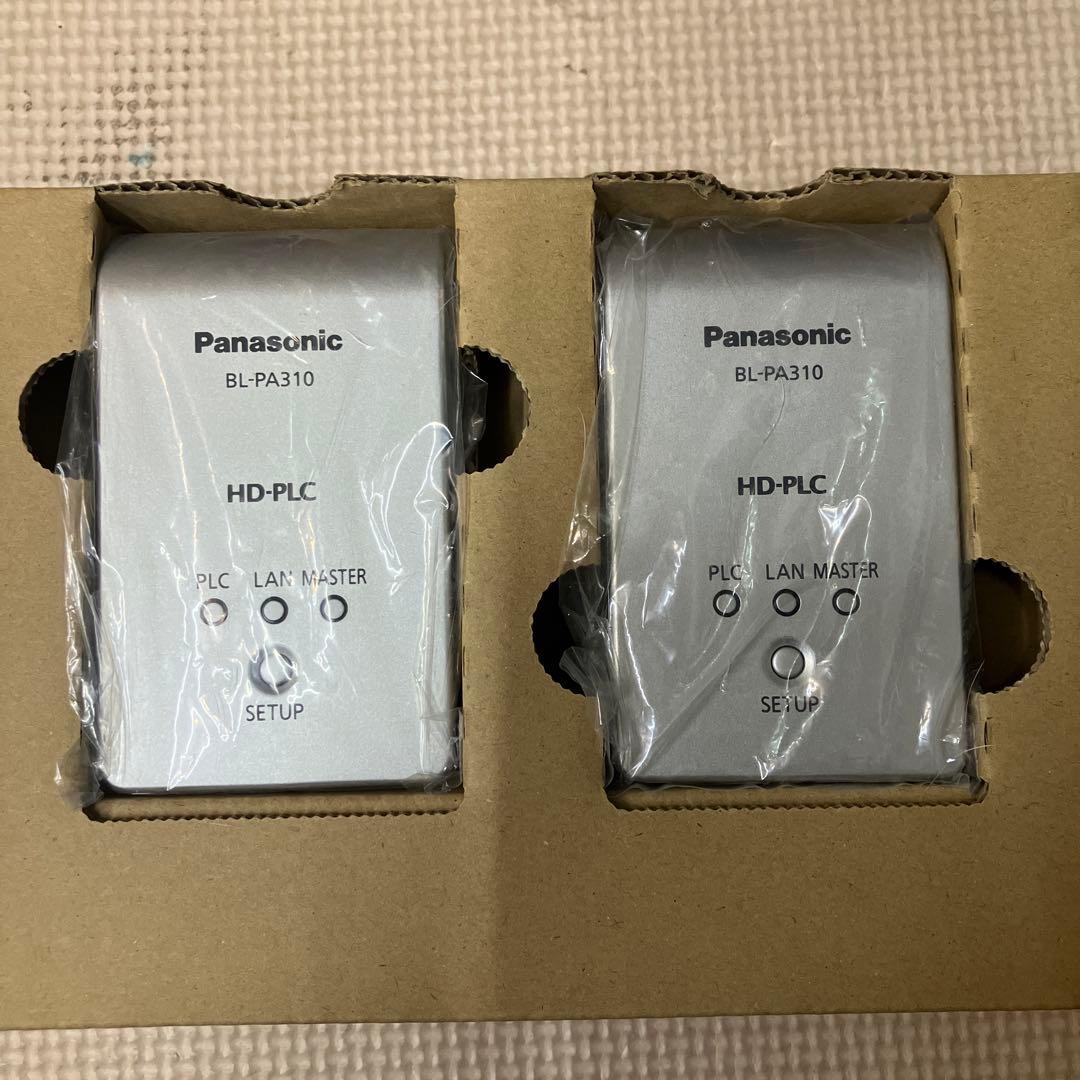 Panasonic PLCアダプタースタートパックスリムタイプ