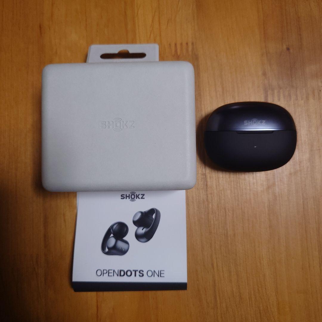 SHOKZ OpenDots ONE BLACK 2025年10月購入品
