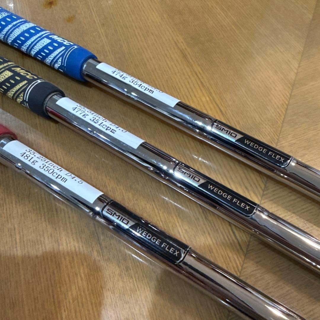 超美品！ボーケイ VOKEY SM10 ニッケル 52,56,60 3本セット！