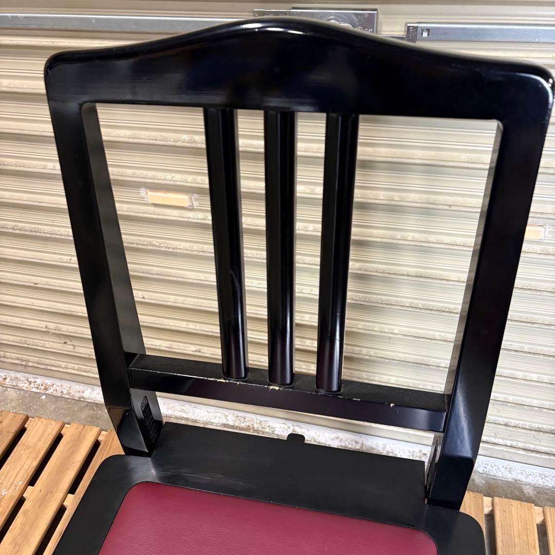 【送料込】YAMAHA　ヤマハ　ピアノ椅子　トムソン椅子　椅子　チェア