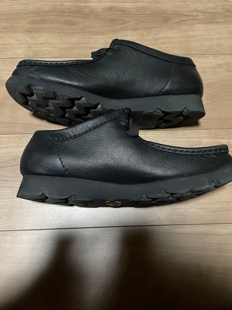Clarks Wallabee gore tex レザー