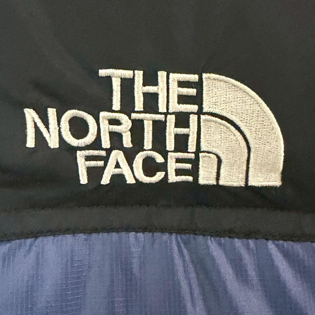 ノースフェイス ヌプシ ダウンベスト 700FP 海外限定 ネイビー S相当