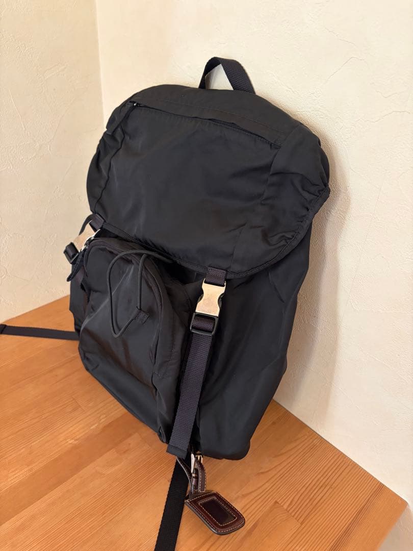 PRADA プラダ ナイロン リュック メンズバックパック 黒