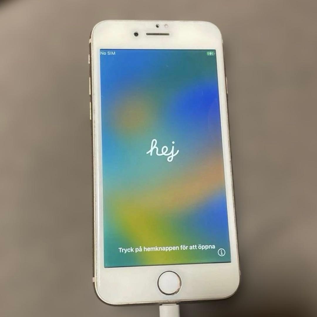 バッテリー100% iPhone8 ライトピンク　64GB