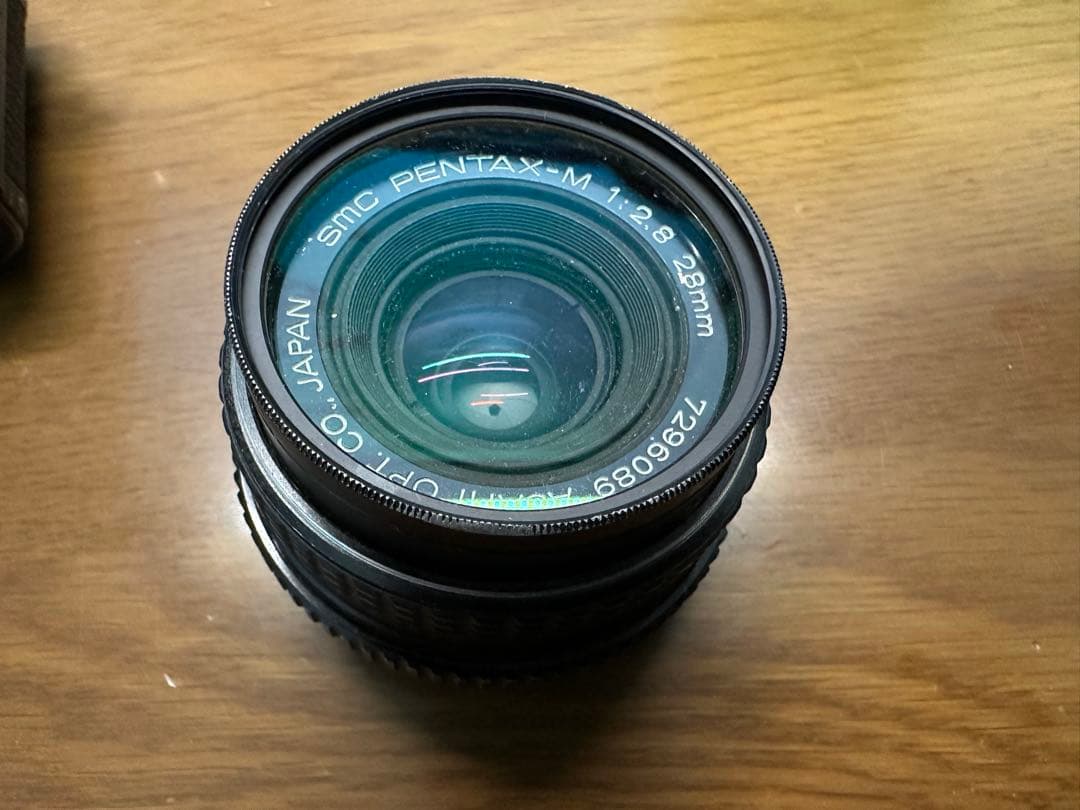 値下げ　PENTAX MX フイルム1眼　望遠広角レンズ付