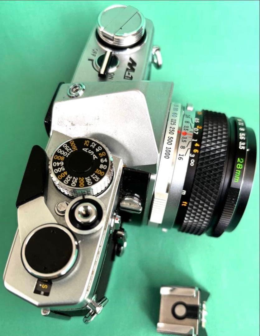 ★ OLYMPUS M-1 + \"M-SYSTEM\" 広角レンズレンズ 28mm