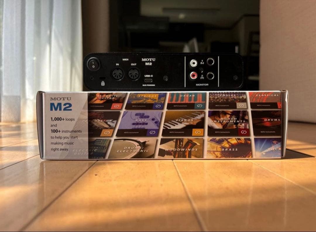 美品　MOTU M2