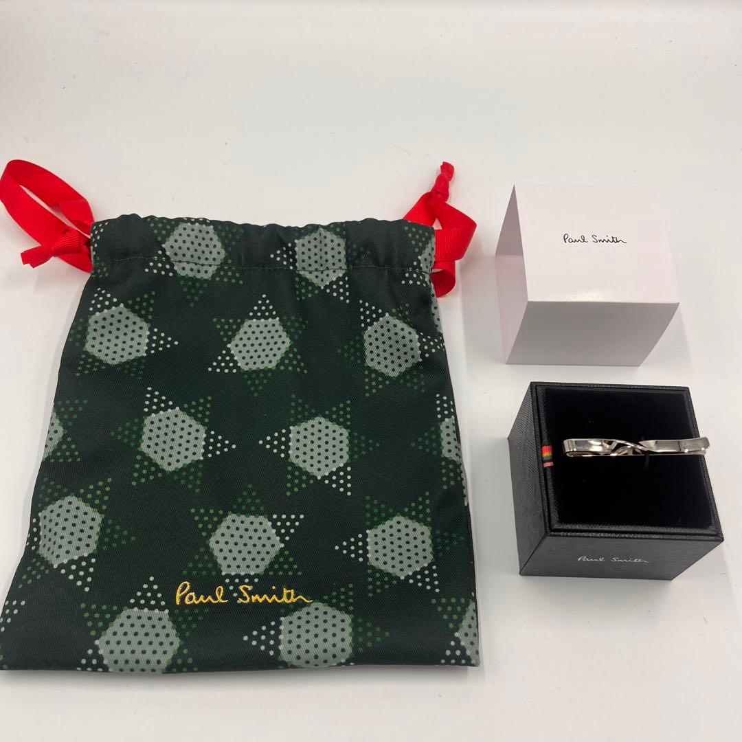 【新品未使用】Paul Smith ネクタイピン　ツイスト　品 巾着・箱アリ