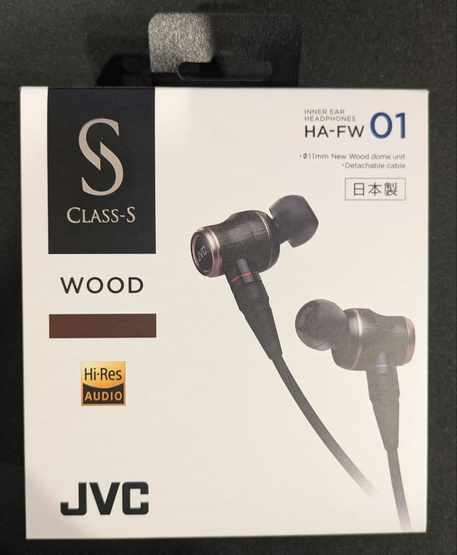 イヤホン JVC HA-FW01