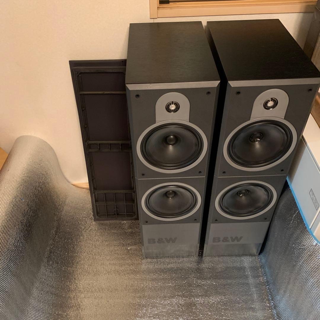 B&W スピーカー 2ウェイ グレー