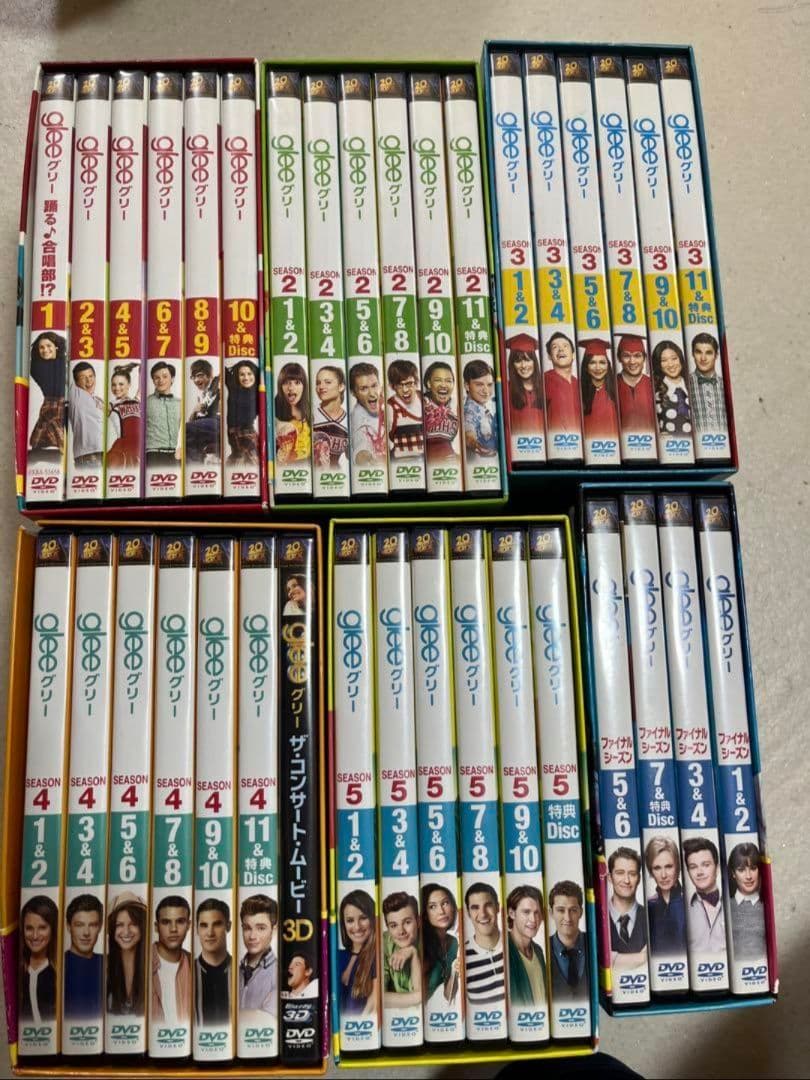 Glee DVDコレクション フルセット