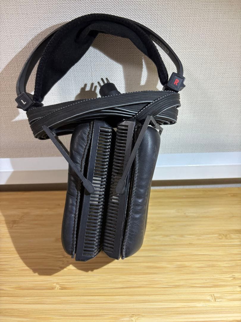 STAX 有線ヘッドホン ブラック ジャンク品扱