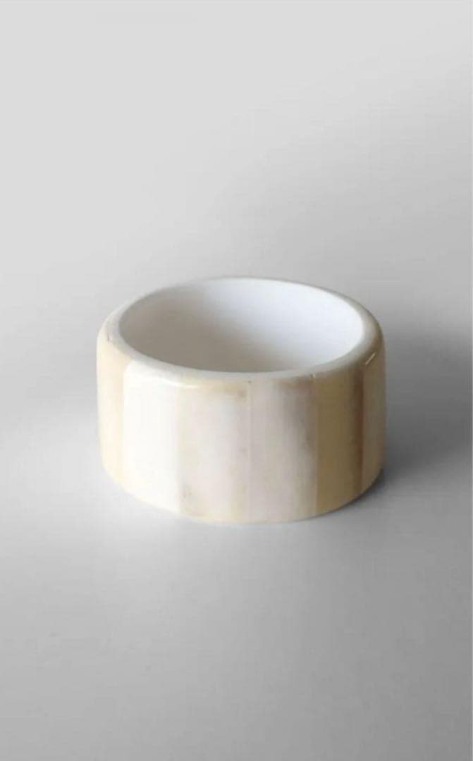 最終値下　8UEDE PATCH BONE CUFF / FLAT SHAPE