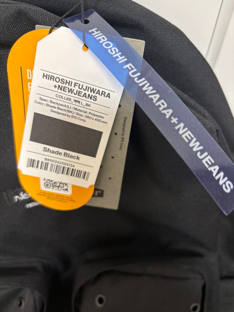 未使用　HIROSHI FUJIWARA + NEWJEANS リュック