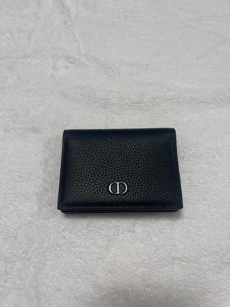 Dior ブラックレザー 名刺入れ