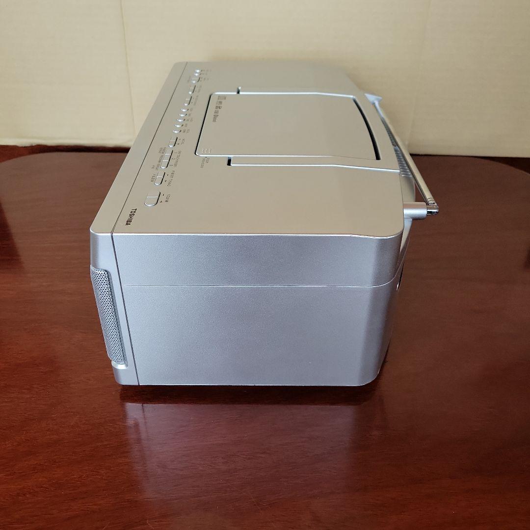 Aurex CD・カセットレコーダー　 シルバー