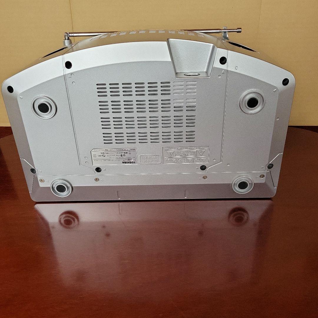 Aurex CD・カセットレコーダー　 シルバー