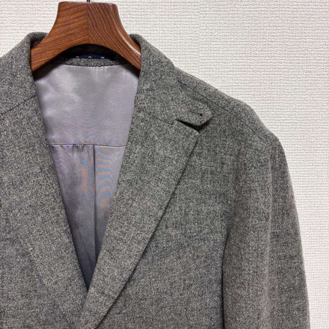 美品 極上■ドレステリア■オックスフォードツイード エルボーパッチ ジャケット