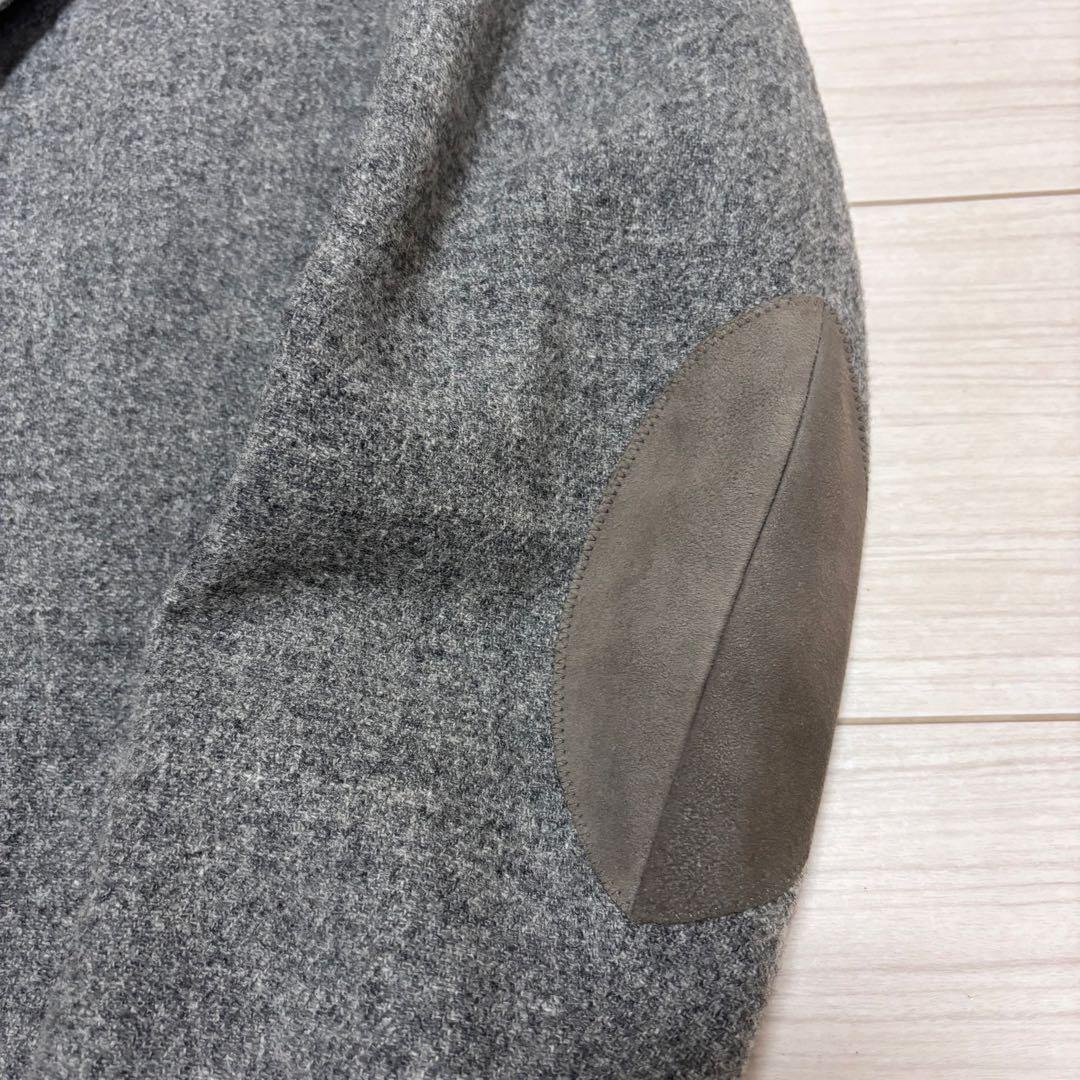 美品 極上■ドレステリア■オックスフォードツイード エルボーパッチ ジャケット