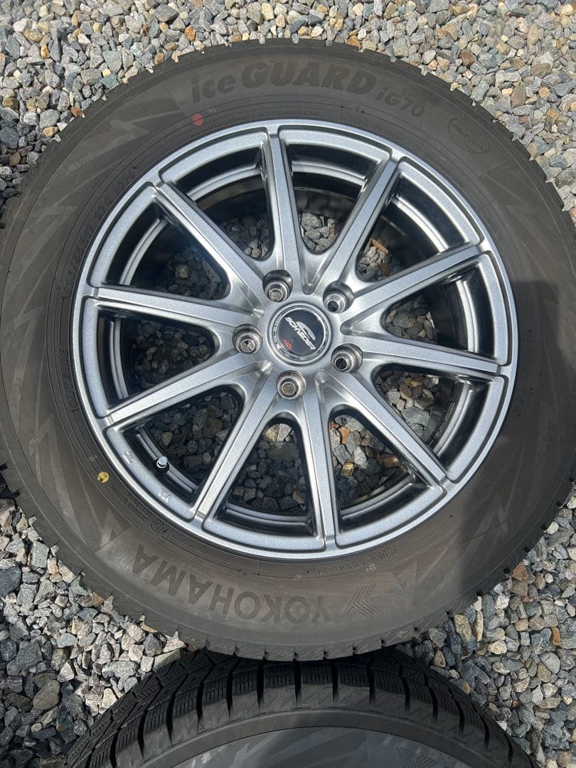 手渡し可 スタッドレスホイールセット 225/55R17