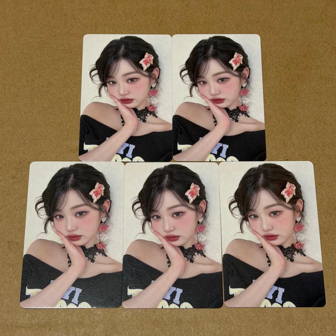 ウォニョン　トレカ　5枚　10/13 大阪　オフイベ　BeAlright IVE