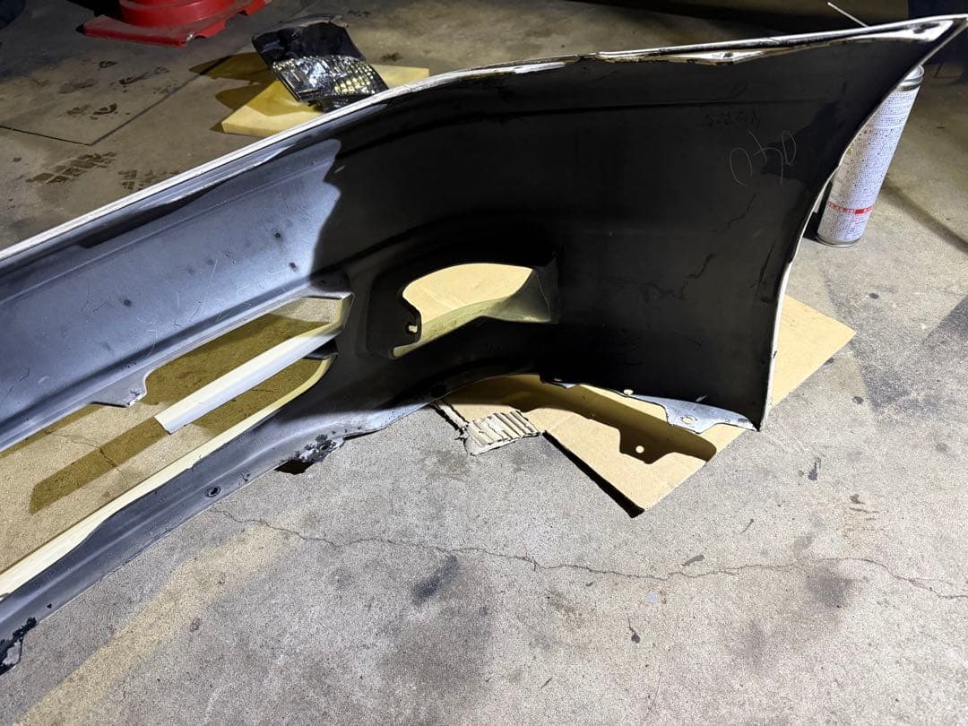 JZX100 チェイサーツアラーV 後期純正フロントバンパー　※加工有り