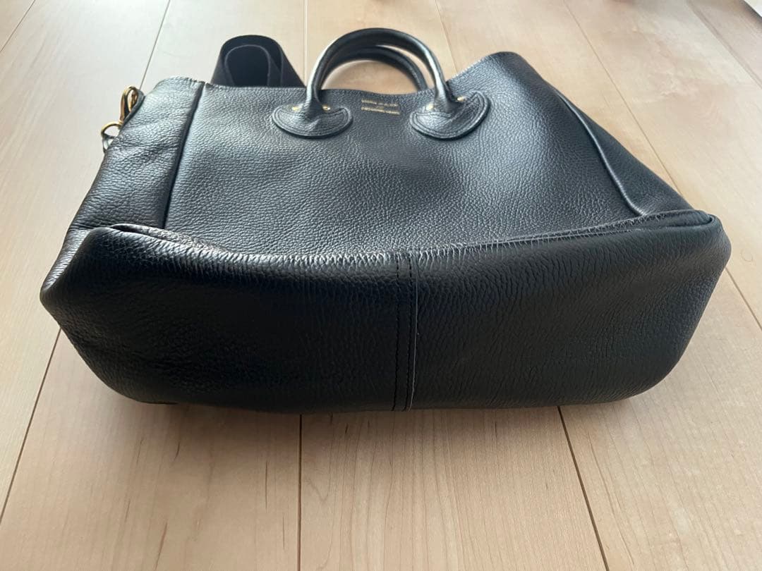 『美品』Young &Olsen ブラックトートバッグ　定価:40,700円