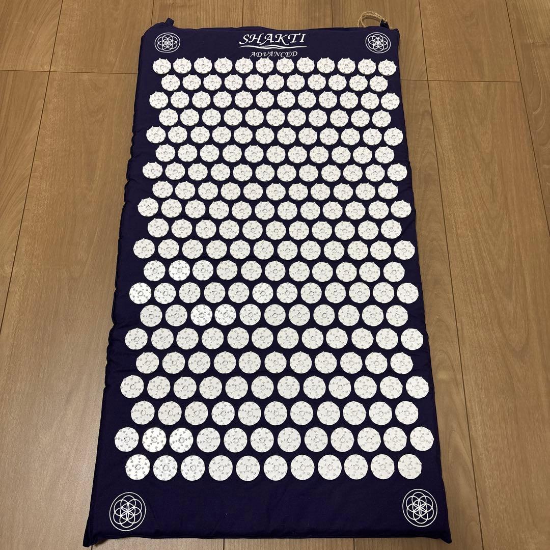 【正規品】SHAKTI シャクティマット &枕 アドバンス　インディゴ　レベル3