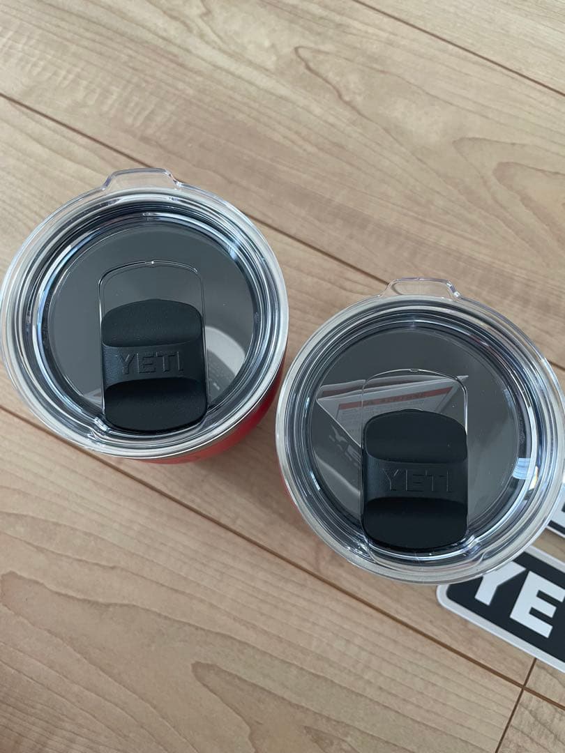 Yeti スタッカブルカップ16oz レッド　二個セット　新品