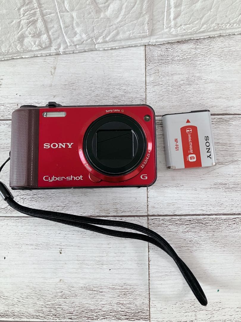 Sony Cyber-shot レッド 16.2MP