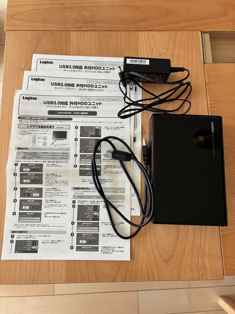 Logitec LHD-ENA040U3WS 4TB 外付けHDD